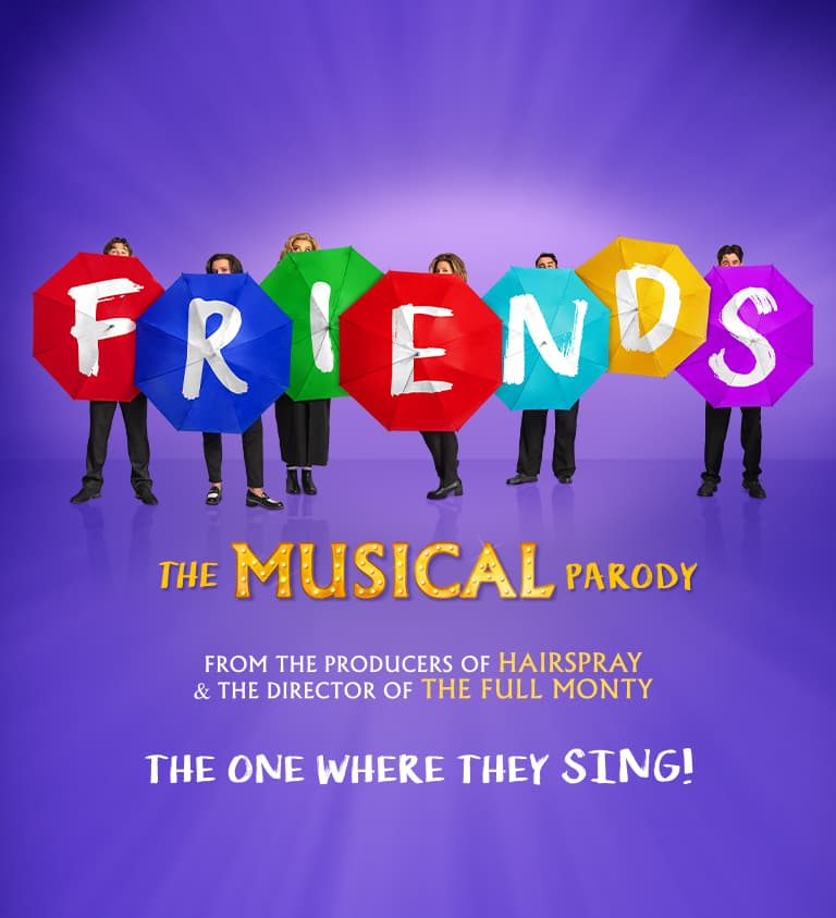 Poster Art for Friends The Musical Tour